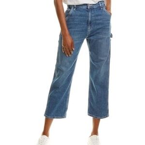 Hudson Carpenter Ultra high rise Wide leg Jeans